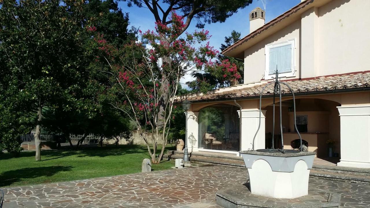 La Villa Di Augusto Anguillara Sabazia Exterior foto